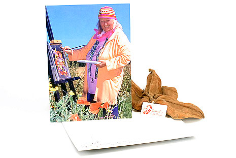 Anne Julie Postkarte - Anne Julie: Husk at så blomster i dit fod